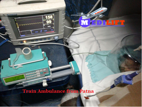 Train Ambulance from Patna